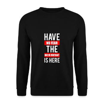 Have No Fear The MC1R Mutant Is Here Redhead - Unisex Sweatshirt - black - Front - Alina (178cm) & Michal (187cm)