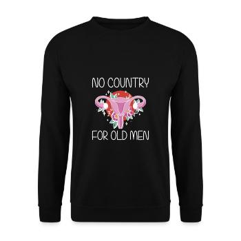 No Country For Old Men Shirt Cadeau - Sweat-shirt Unisexe - noir - Devant - Alina (178cm) & Michal (187cm)