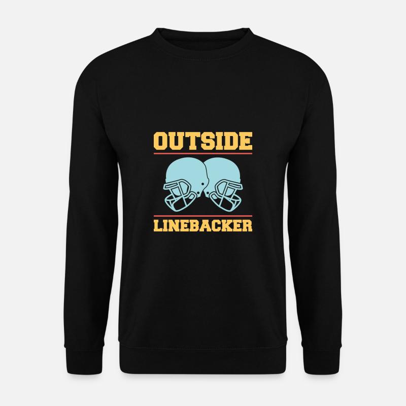 Outside Linebacker Shirt Gift - Unisex Sweatshirt - black