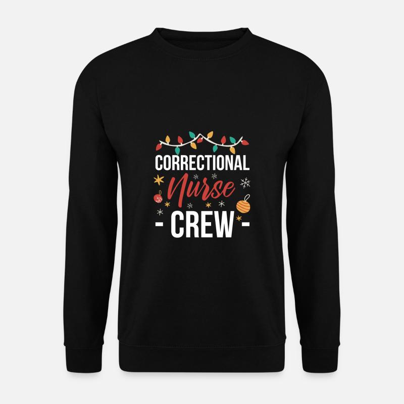 Correctional Nurse Crew Shirt Geschenk - Unisex Pullover - Schwarz