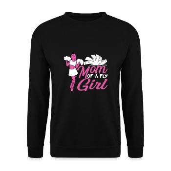 Maman d’une mouche Fille Chemise Cadeau - Sweat-shirt Unisexe - noir - Devant - Alina (178cm) & Michal (187cm)