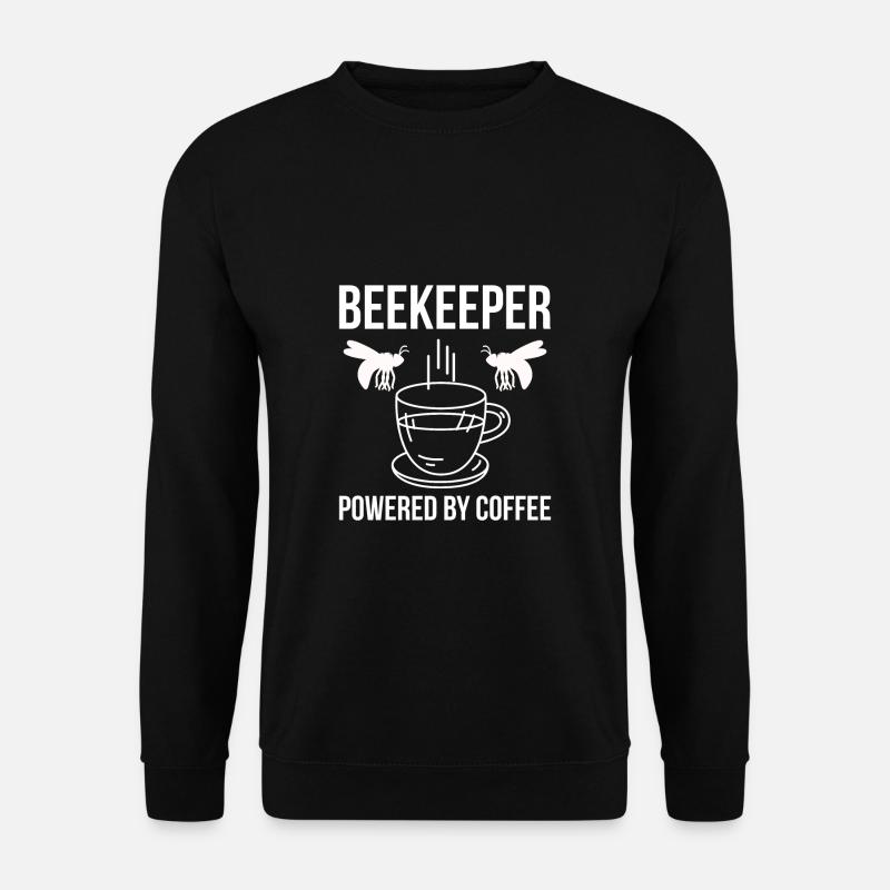 Beekeeper Powered By Coffee - Unisex Pullover - Schwarz