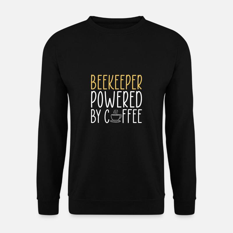 Beekeeper Powered By Coffee - Unisex Pullover - Schwarz