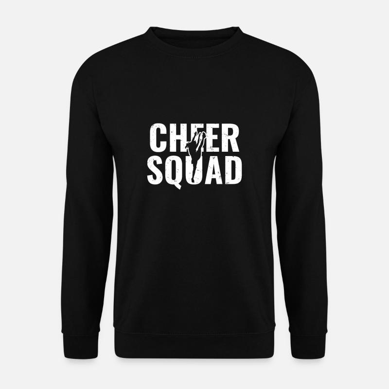 Cheer Squad Cheerleader Team Geschenk - Unisex Pullover - Schwarz