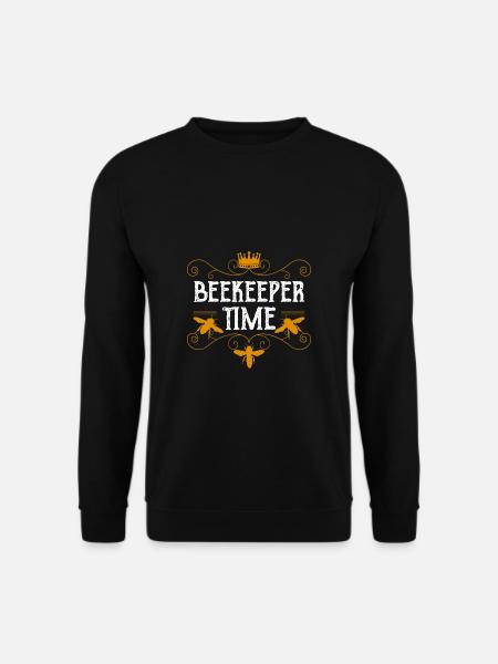 Beekeeper Time Shirt Cadeau - Sweat-shirt Unisexe - noir