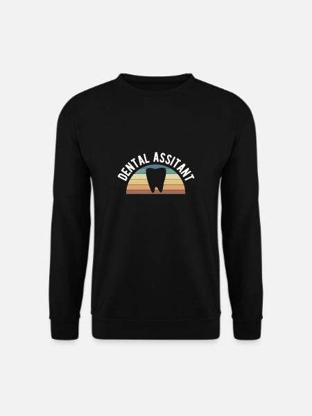 Dental Assistant Shirt Geschenk Zahnarzt - Unisex Pullover - Schwarz