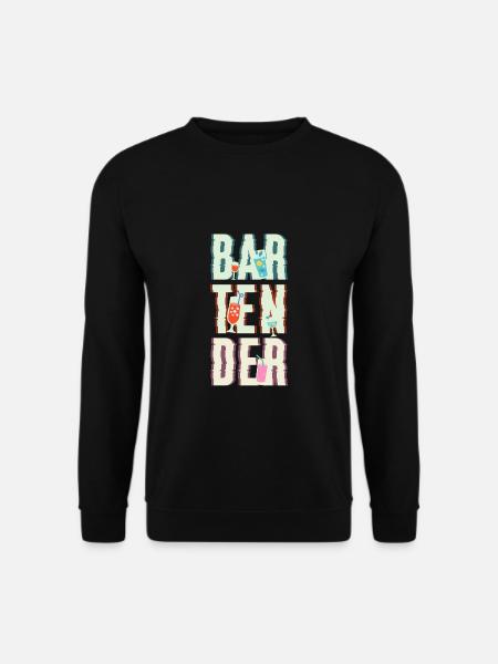 Bartender Shirt Gift - Unisex Sweatshirt - black