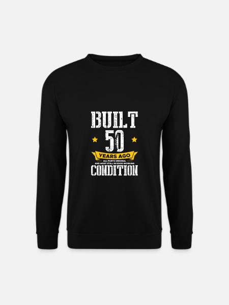 Built 50 Years Ago Shirt 1973 - Unisex Pullover - Schwarz