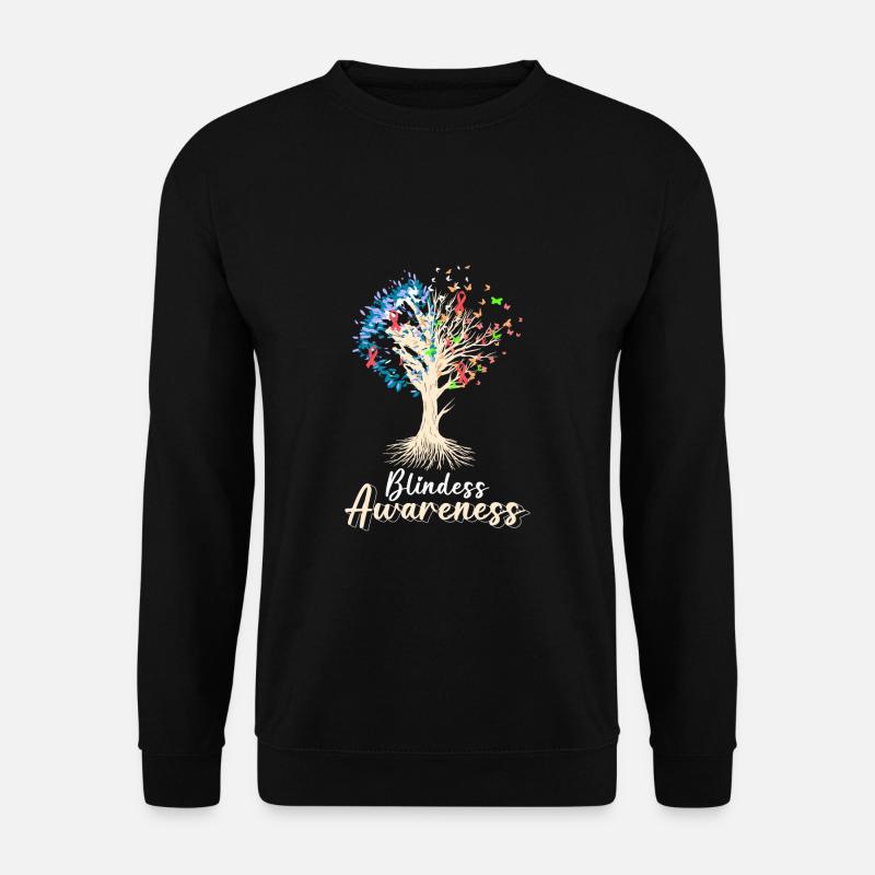 Blindess Awareness - Unisex Sweatshirt - black