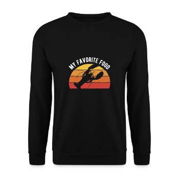 Mes écrevisses préférées - Sweat-shirt Unisexe - noir - Devant - Alina (178cm) & Michal (187cm)