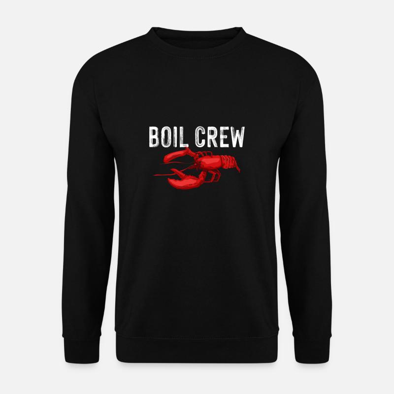 Boil Crew Shirt Gift - Unisex Sweatshirt - black