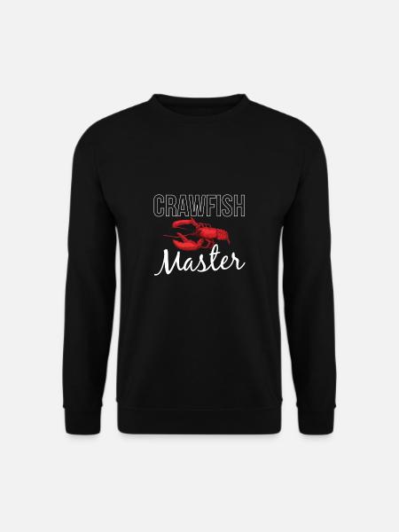 Crawfish Master Shirt Gift - Unisex Sweatshirt - black