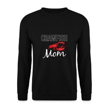 Chemise de fête des mères Maman Maman en écrevisse - Sweat-shirt Unisexe - noir - Devant - Alina (178cm) & Michal (187cm)