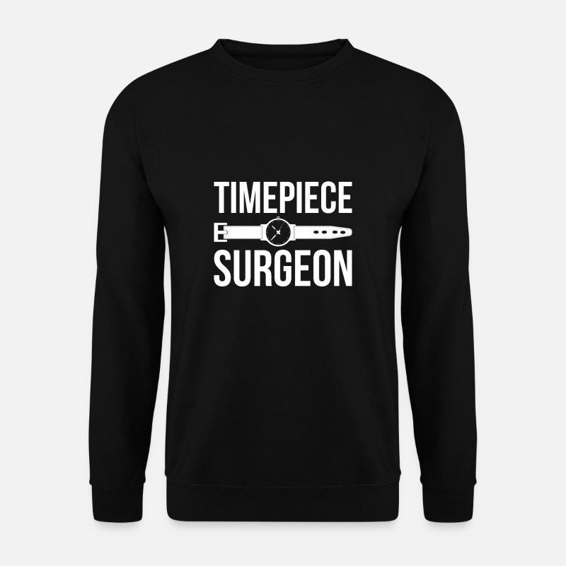 Timepiece Surgeon Shirt - Unisex Sweatshirt - black