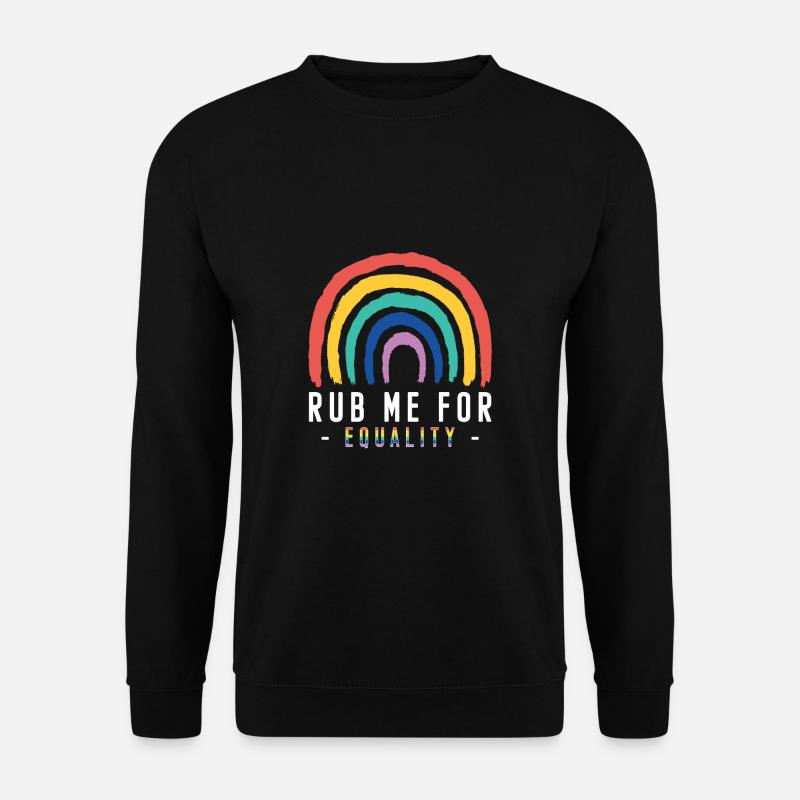 LGBTQ + Shirt Geschenk LGBT Month - Unisex Pullover - Schwarz