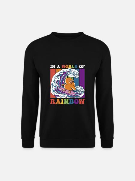 LGBTQ + Shirt Geschenk LGBT Month - Unisex Pullover - Schwarz