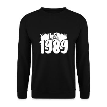 T.S. 1989 Culture Millésime - Sweat-shirt Unisexe - noir - Devant - Alina (178cm) & Michal (187cm)