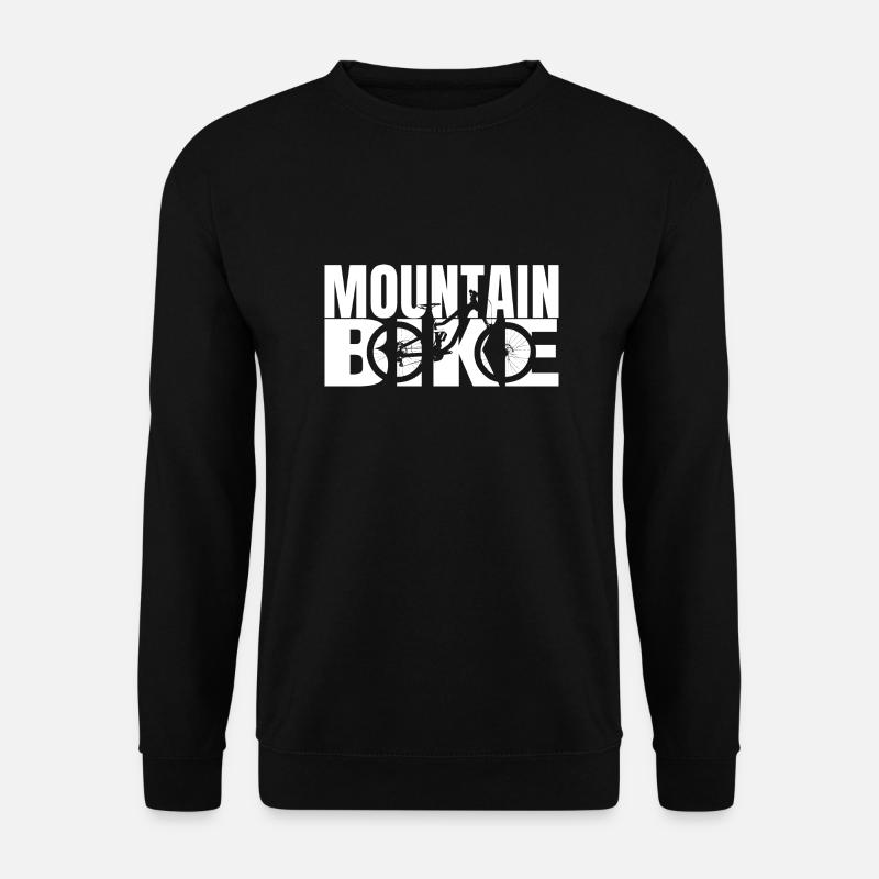 Mountain Bike MTB Downhill - Unisex Pullover - Schwarz