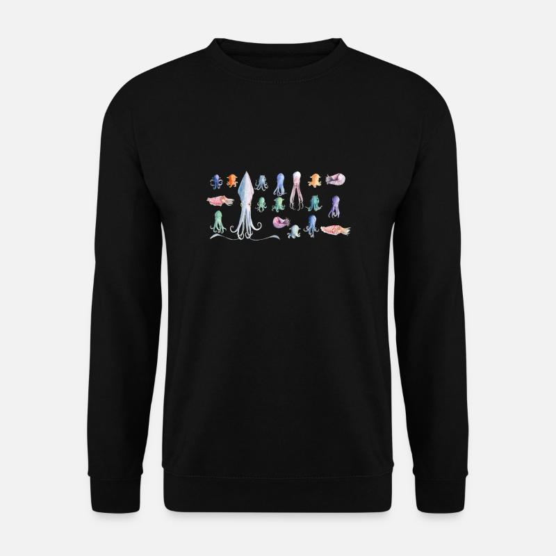 Octopus rapport - Unisex Sweatshirt - black
