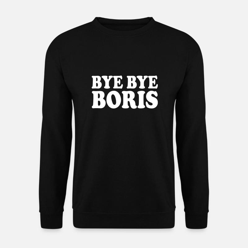 Bye bye boris - Sweat-shirt Unisexe - noir
