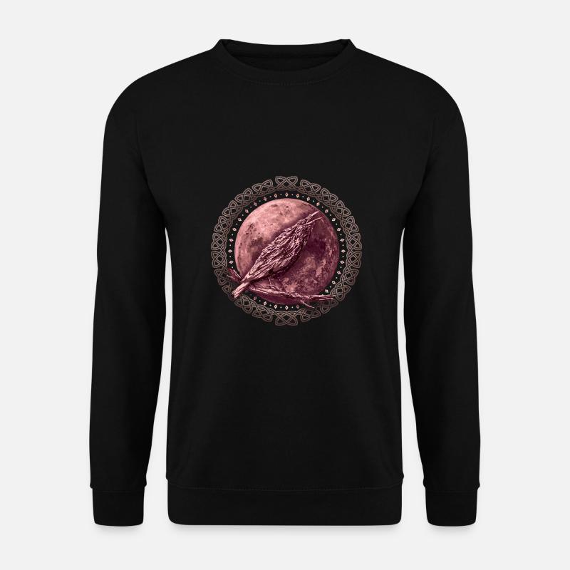 Wikinger Rabe - Unisex Pullover - Schwarz