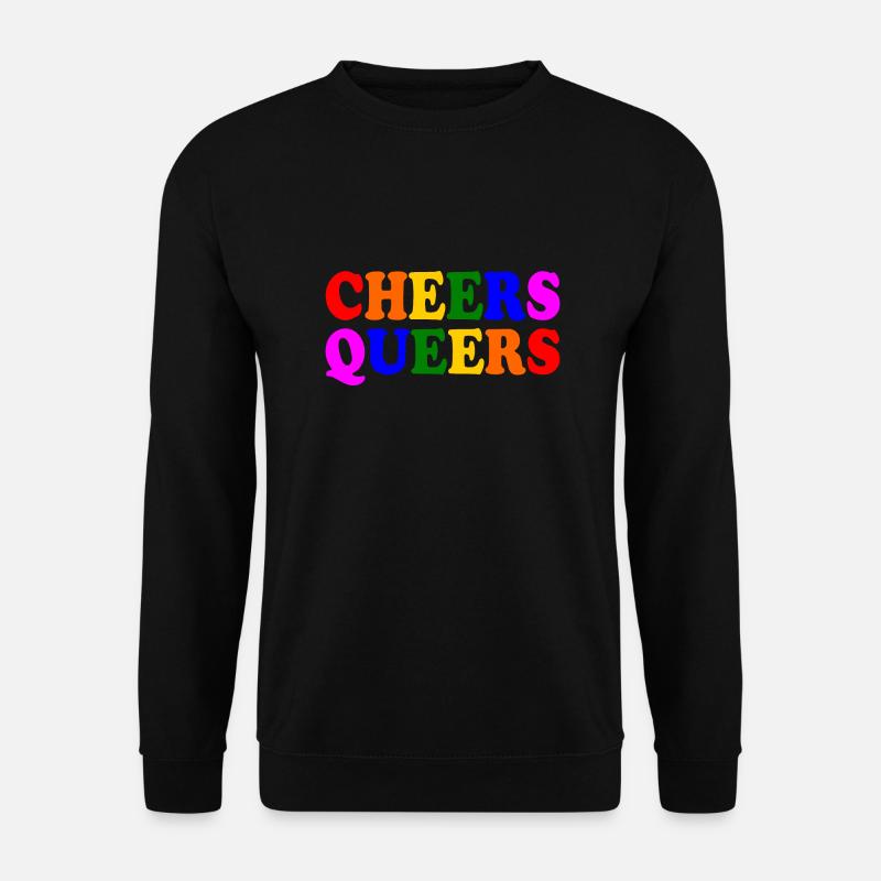 Cheers queers - Unisex Pullover - Schwarz