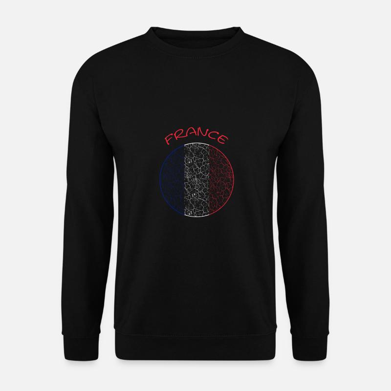 Frankreich France - Unisex Pullover - Schwarz