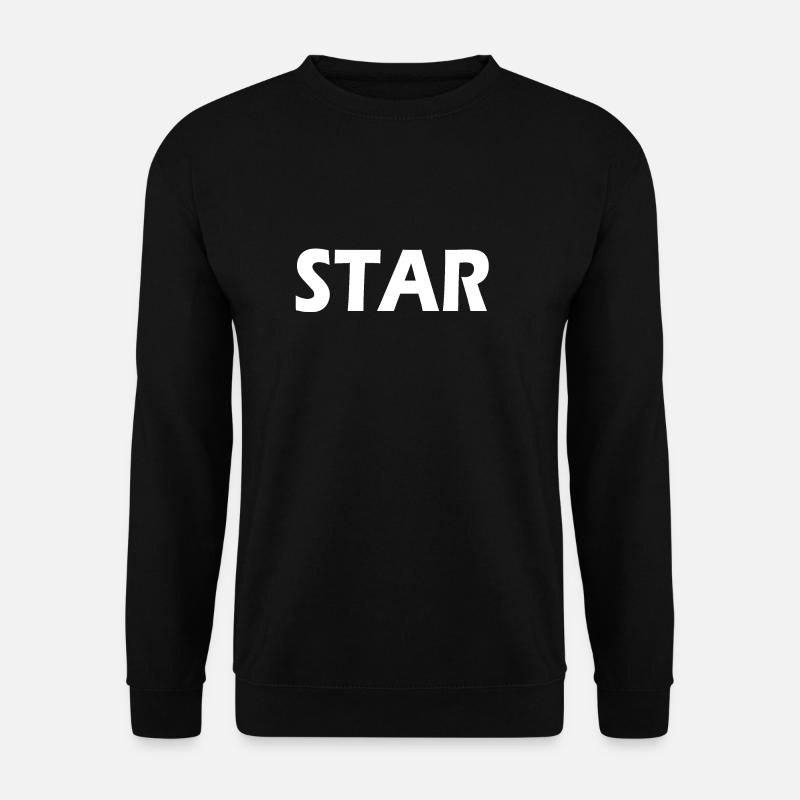 Star - Unisex Pullover - Schwarz