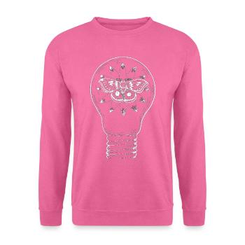 Papillon de nuit de l’éternité - Sweat-shirt Unisexe - rose - Devant