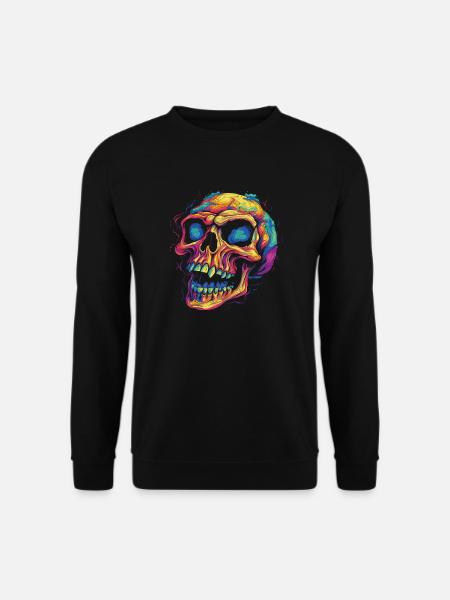 Totenkopf - Unisex Pullover - Schwarz