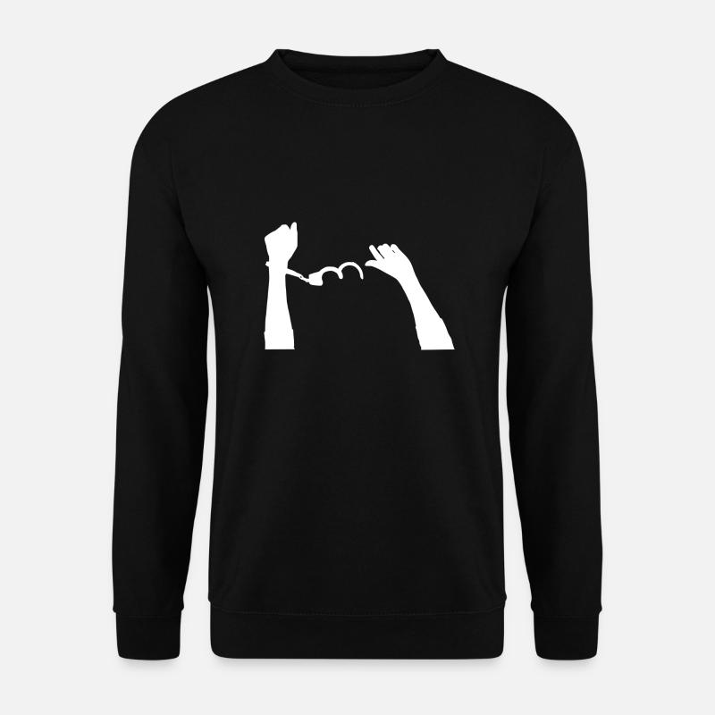 Handschellen Befreien Befreiung - Unisex Pullover - Schwarz