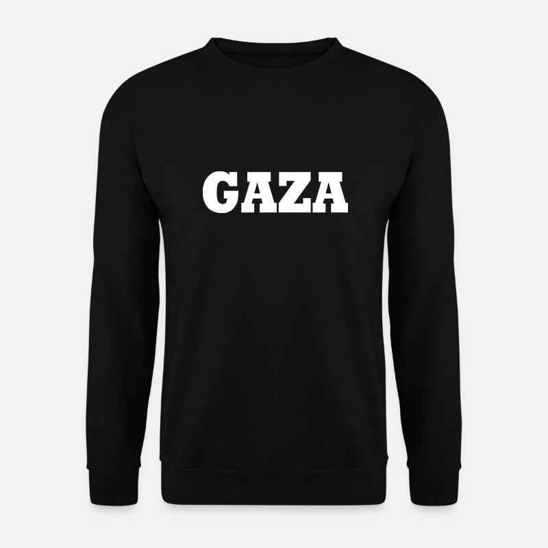 Gaza - Unisex Pullover - Schwarz