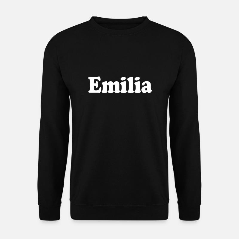 Emilia - Unisex Pullover - Schwarz