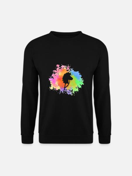 Steckenpferd Hobby Horsing - Unisex Pullover - Schwarz