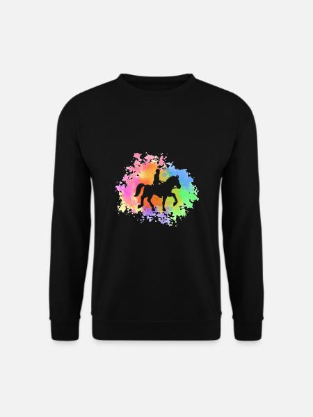 Cheval - Sweat-shirt Unisexe - noir