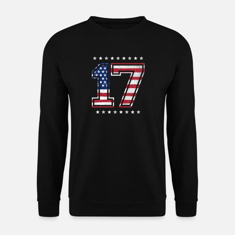Patriote numéro 17 - Sweat-shirt Unisexe - noir