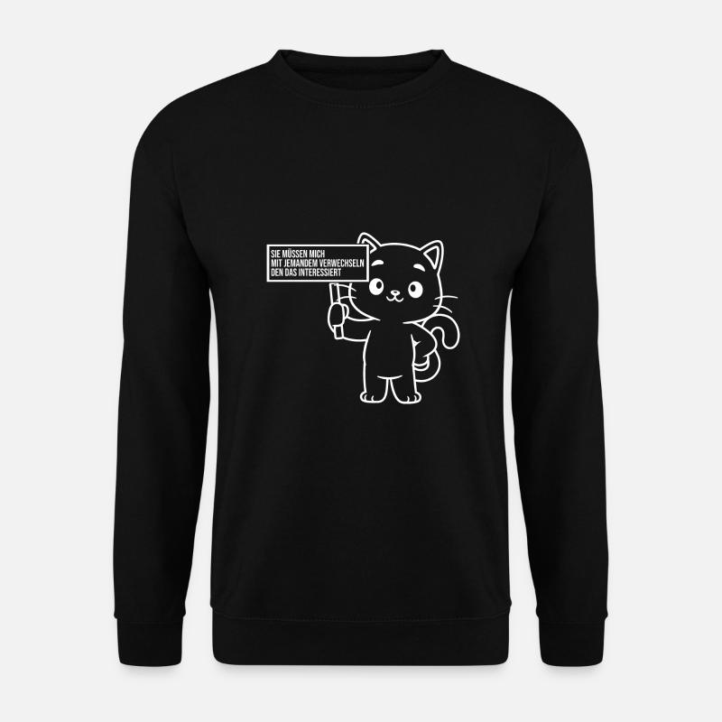 Lustige Sprüche Arbeitskollegen Bürohumor - Unisex Pullover - Schwarz