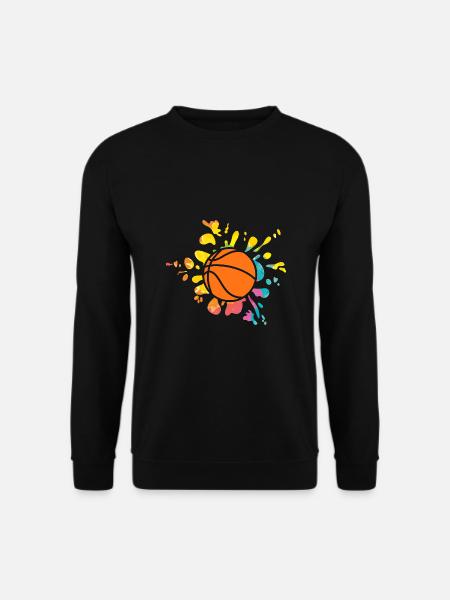 Basketballspieler Basketball - Unisex Pullover - Schwarz