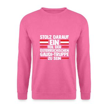 Austrians Austria - Unisex Sweatshirt - pink - Front