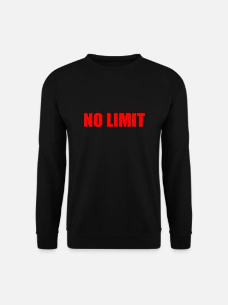 No limit - Unisex Sweatshirt - black