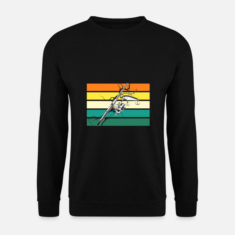 Pêche à la ligne - Sweat-shirt Unisexe - noir