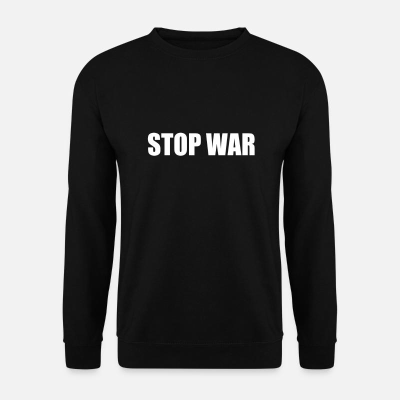 Stop war - Unisex Sweatshirt - black
