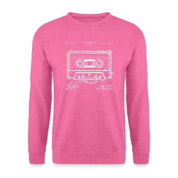 Retro Cassette Tape - Unisex Sweatshirt - pink - Front