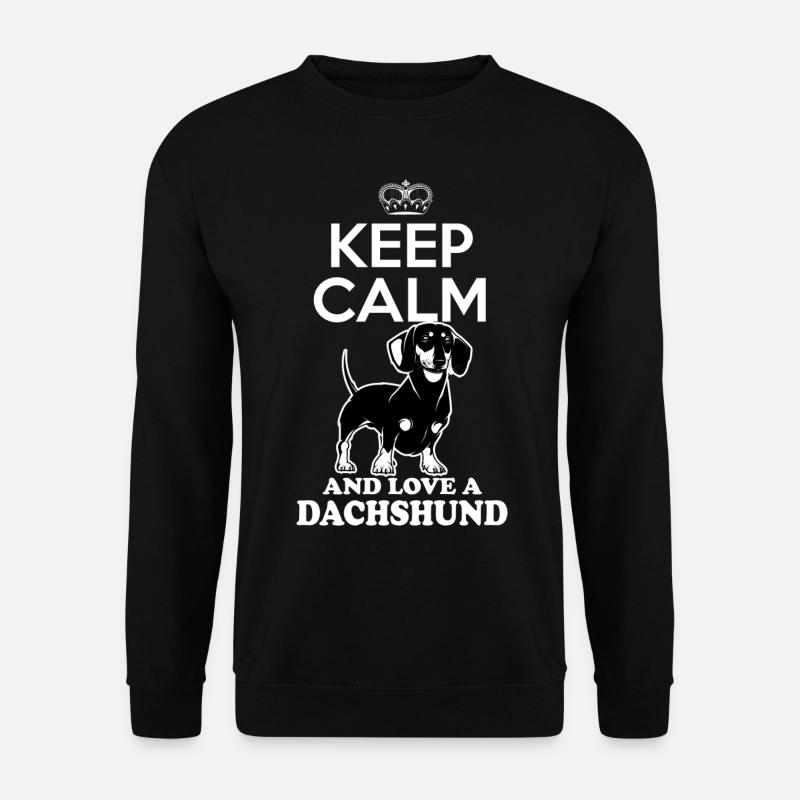 Dachshund - Unisex Sweatshirt - black