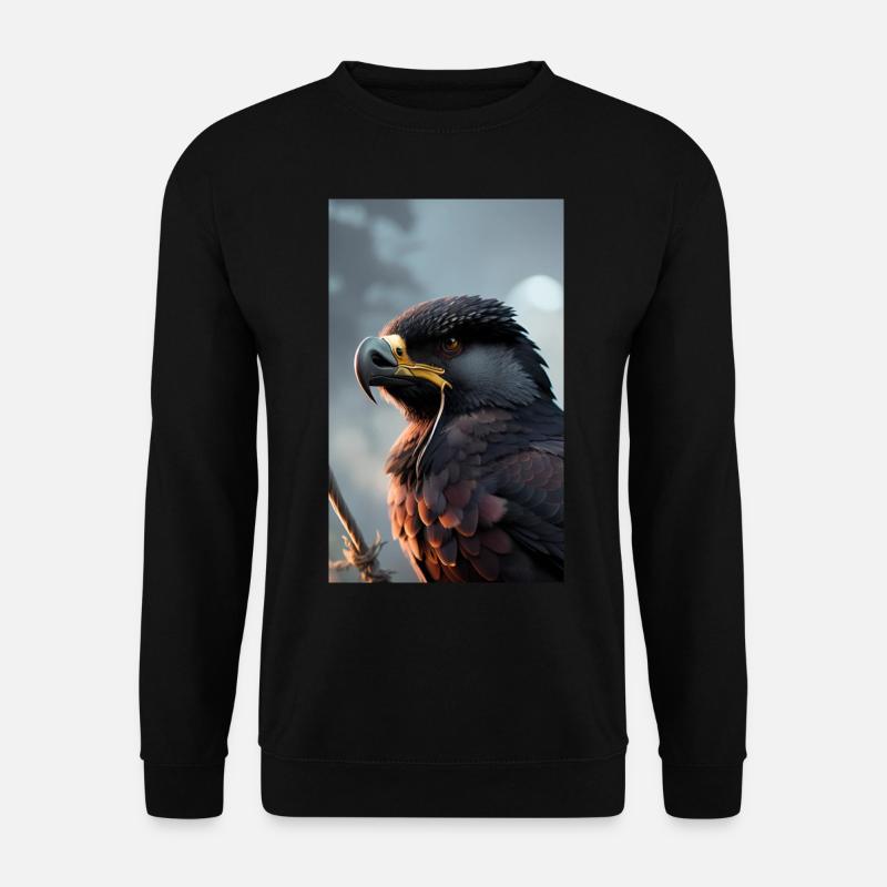 Eagle - Unisex Sweatshirt - black