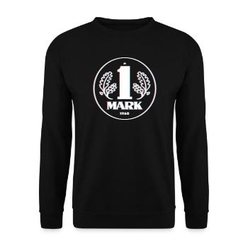Ostmark 3D - Unisex Pullover - Schwarz - Vorne - Alina (178cm) & Michal (187cm)