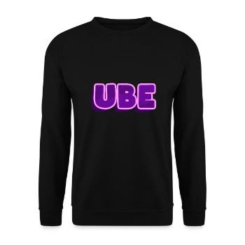 UBE Filipino Design für stolze Pinoys - Unisex Pullover - Schwarz - Vorne - Alina (178cm) & Michal (187cm)