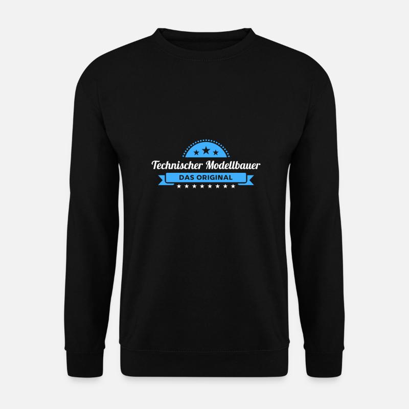 Technischer Modellbauer Design für Handwerker - Unisex Pullover - Schwarz