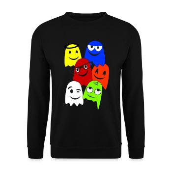 Des esprits drôles - Sweat-shirt Unisexe - noir - Devant - Alina (178cm) & Michal (187cm)