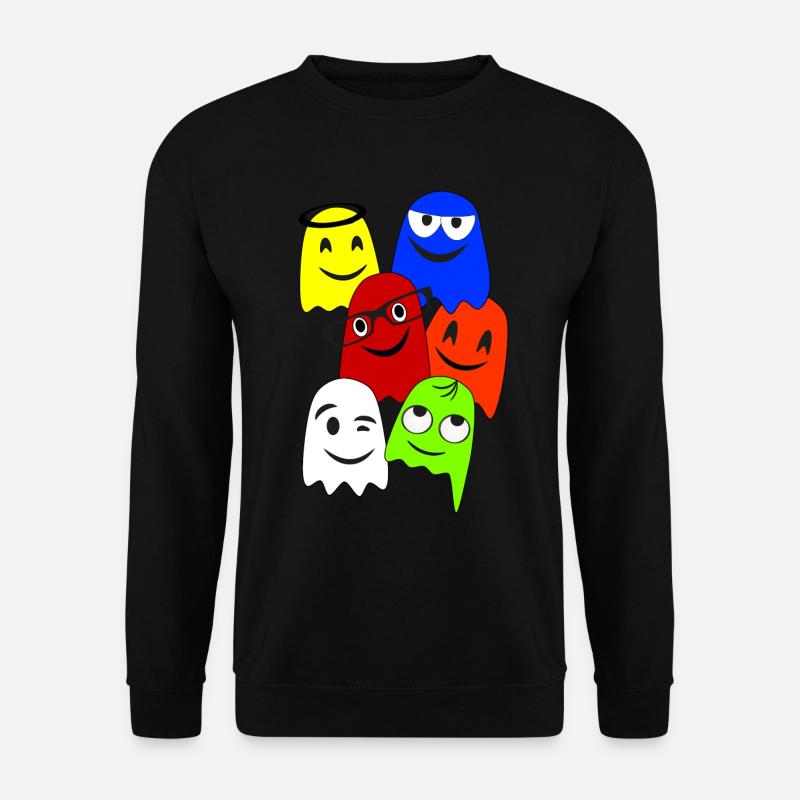 funny ghosts - Unisex Sweatshirt - black